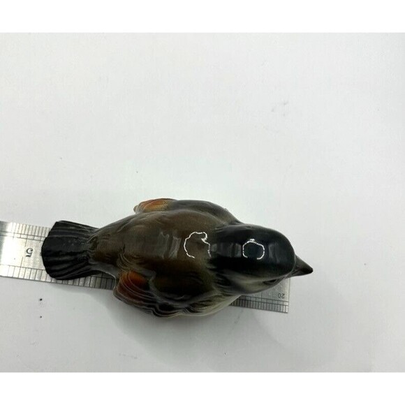 Vintage Goebal West Germany Sparrow Bird Figuine CV75 Porcelain Brown - Picture 14 of 16